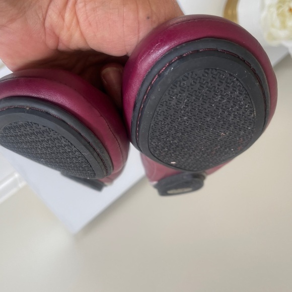 Soto Massini Milano Vegan Leather Orthotic Ballet Flats Sz 40 - Picture 12 of 16